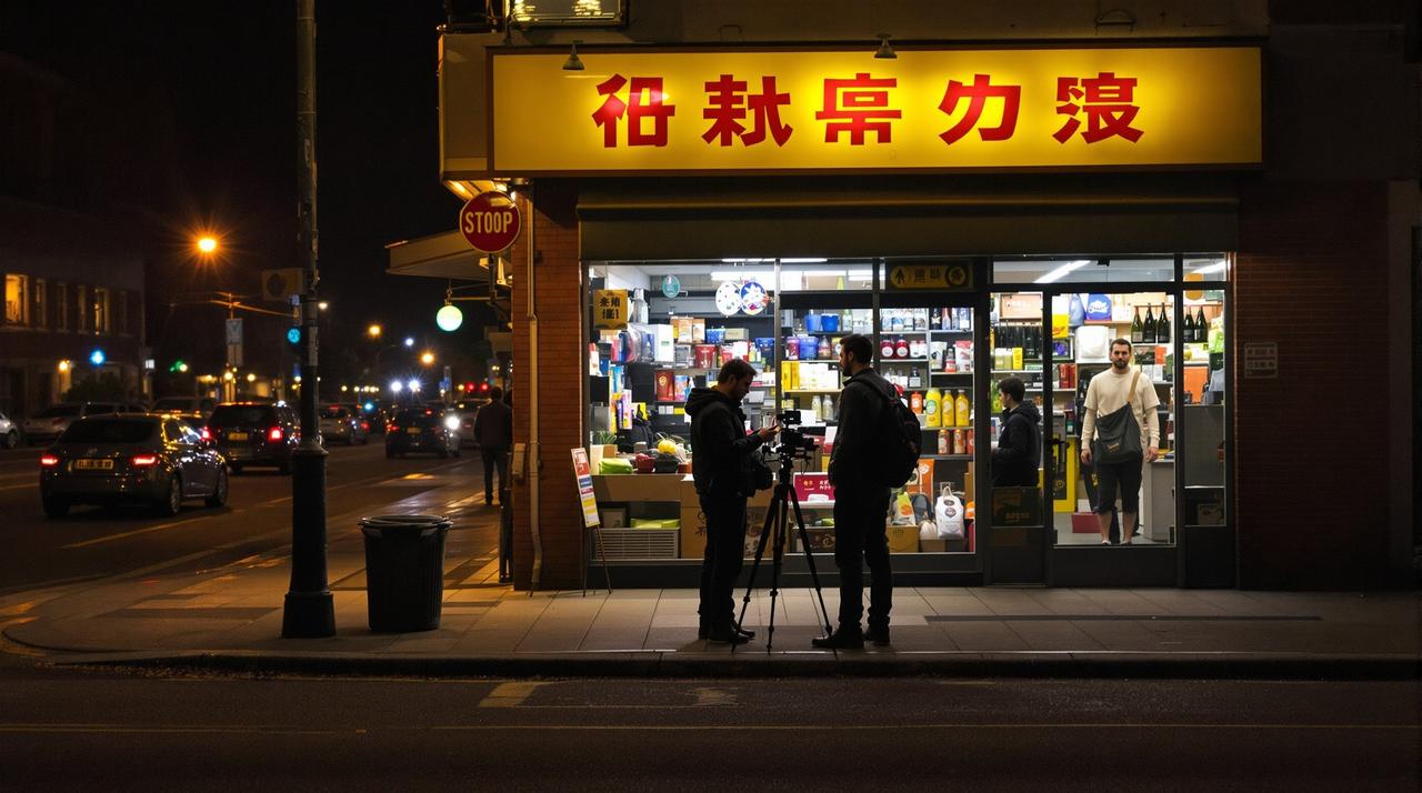 在深夜便利店遇到的导演